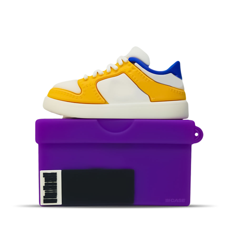 AirPods YamCase Sneakers Violet&Yellow