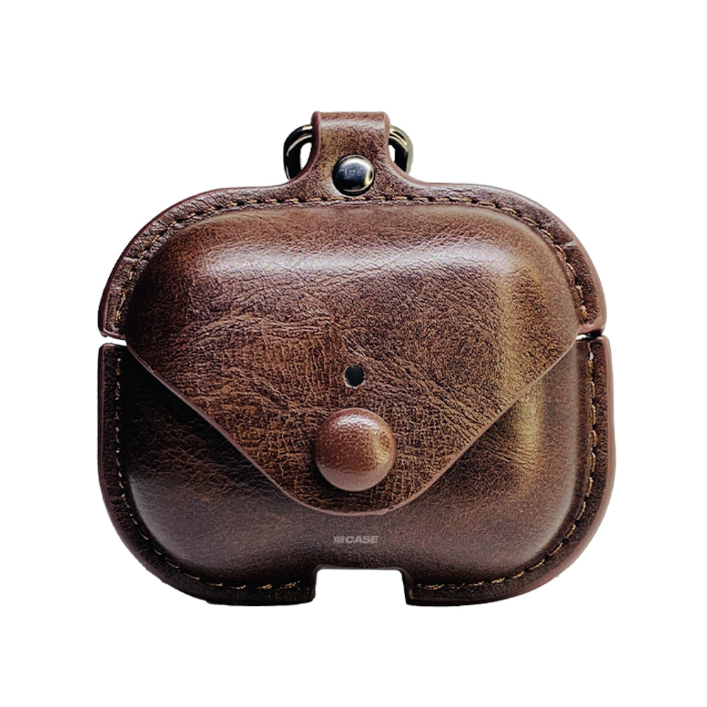 AirPods YamCase Leather Design Brown