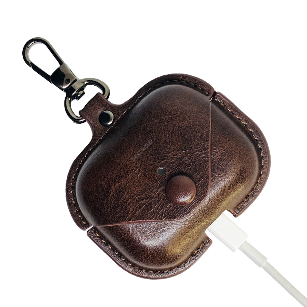 AirPods YamCase Leather Design Brown