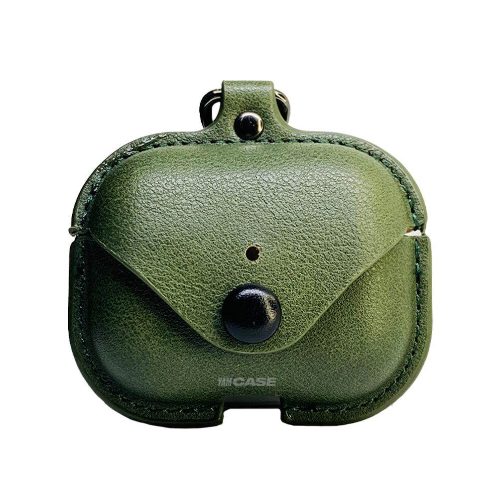 AirPods YamCase Leather Design Green