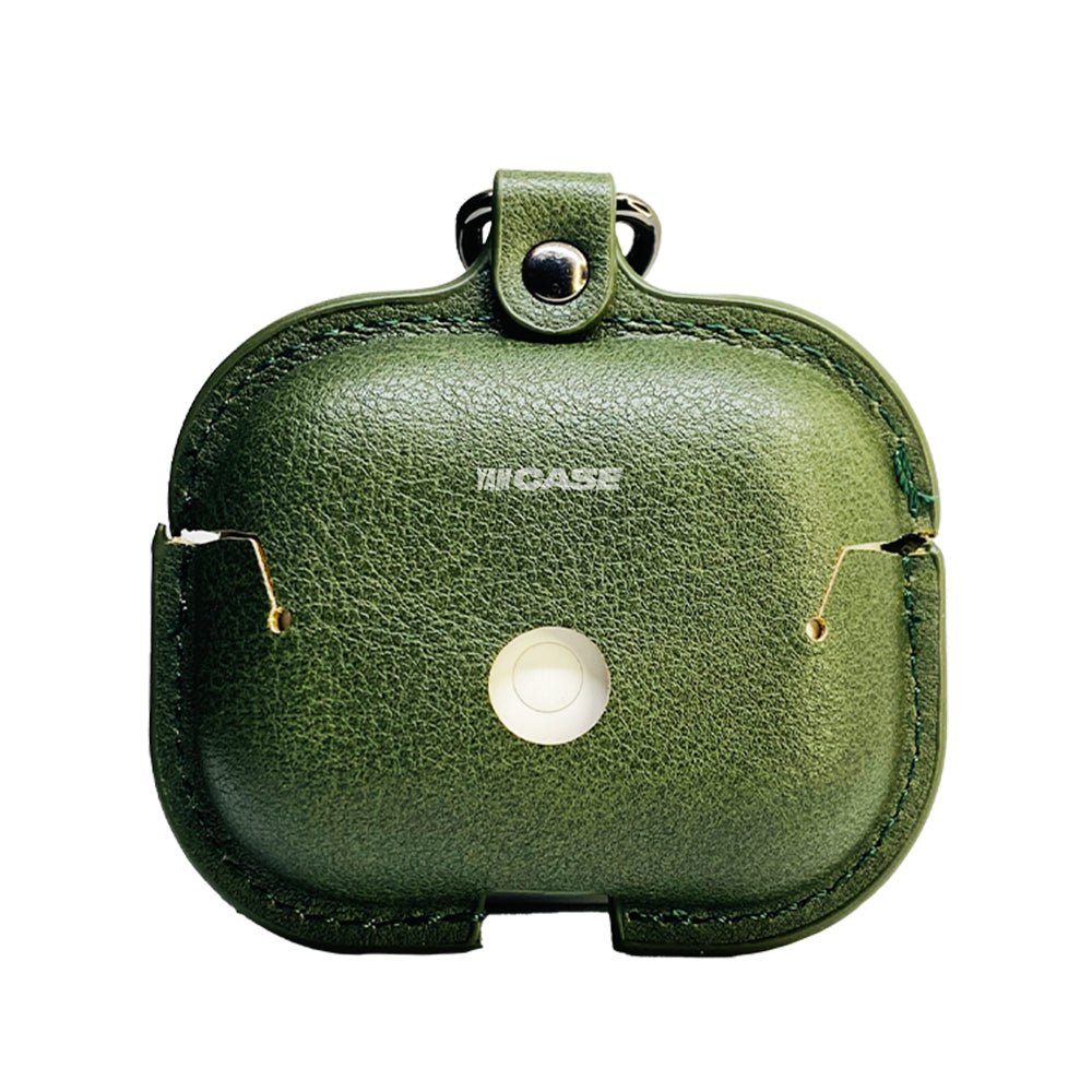 AirPods YamCase Leather Design Green