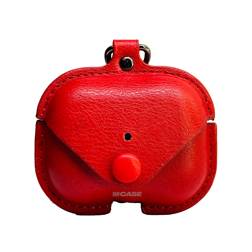 AirPods YamCase Leather Design Red