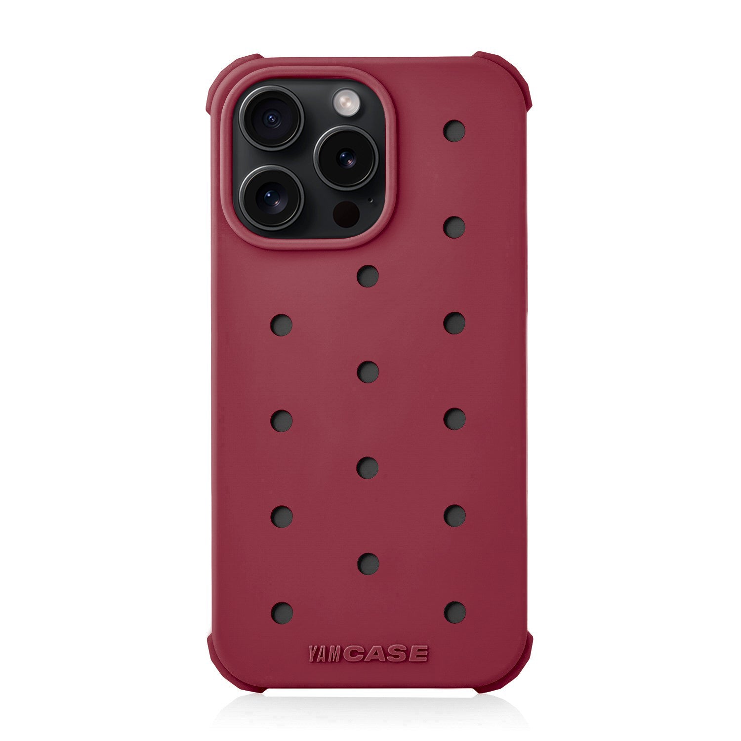 iPhone Jibbitz Red Silicone YamCase