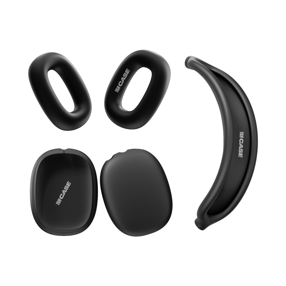 Soft Silicone YamCase for AirPods Max Headphones 3in1