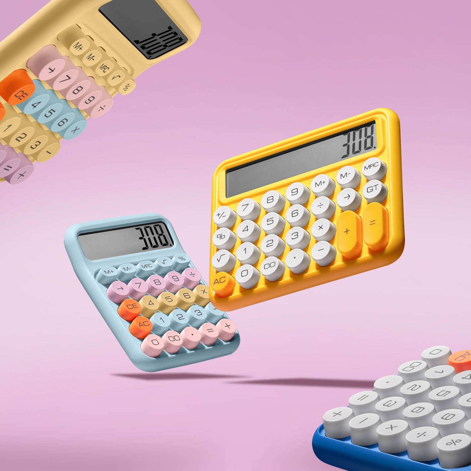 Yam Calculator Pink