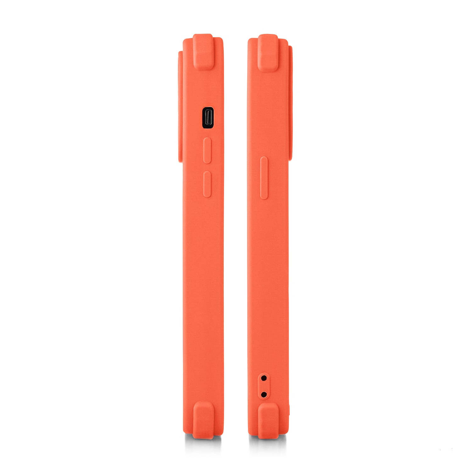 iPhone Jibbitz Orange Silicone YamCase